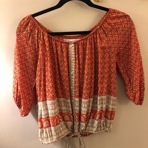 Faithful the Brand Off Shoulder Crop Top XS